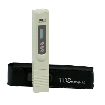 Digital LCD TDS Meter Waterfilter Waterfilter Aluminum + Synthetic Wood Tester For Measuring TDS3/TEMP/PPM